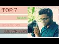 keralayoutubers top10 കേരളത്തിലെ പ്രമുഖ യുട്യൂബേഴ്സ്... top 10 my ranking