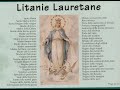 litanie lauretane