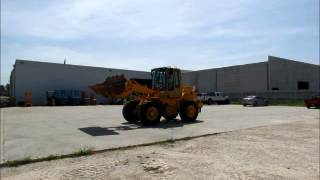 Sold! Fiat Hitachi FR90 2T 4x4 Wheel Loader Tractor Aux Diesel bidadoo.com