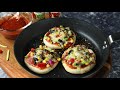 mini pizza recipe on tawa with instant homemade pizza sauce pizza mini recipe with pizza sauce