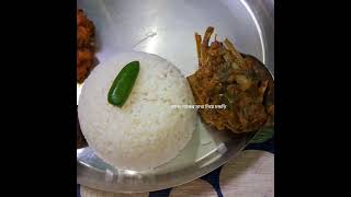 দুপুরের লাঞ্চ#dupurer #lunch # thali#🍽️# short#