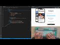 ASMR Programming - Instagram Login Page - No Talking