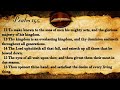 psalm 145 kjv audio with text