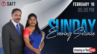 🔴Live | Sunday Evening Service | 16 Feb 2025