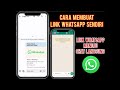 Cara Membuat Link Wa Sendiri / Link WhatsApp Menuju Chat Langsung