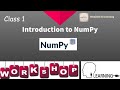 Python NumPy Tutorial for Beginners to Advanced - Session 1 #WithMe | NumPy Array Python Training