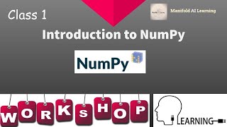 Python NumPy Tutorial for Beginners to Advanced - Session 1 #WithMe | NumPy Array Python Training