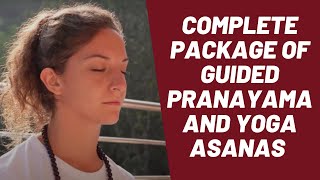 Complete Package of Guided Pranayama and Yoga Asanas for Beginners