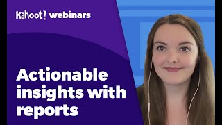 Business webinar: How to get actionable insights with reports