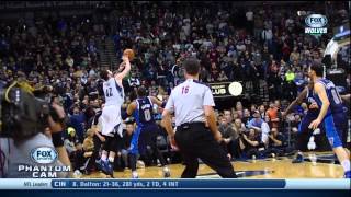 Kevin Love Final Possession, Shawn Marion Hits Arm