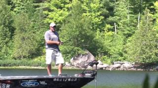 XTV- How to fish fallen timber for bass