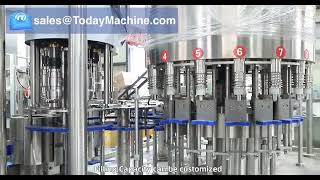 Full Automatic liquid Detergent Viscous liquid Hair Conditioner filling And Packing machine