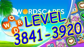 WordScapes Level 3841-3920 Answers | Green