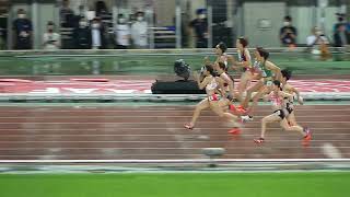 女子100m スーパースロー 日本選手権2021