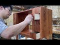 roll wooden door restoration of past tv furniture. cedrela sinensis paulownia