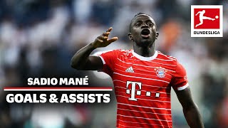 Sadio Mané - All Goals and Assists in the Bundesliga ever!