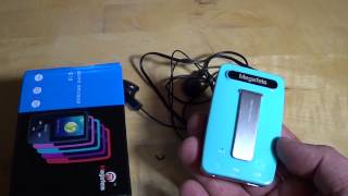 Megafels 4 Gb MP3 player recorder review