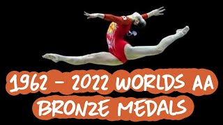 All Bronze Medalists - Gymnastics World Championships: 1962 - 2022