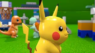 Children's LEGO English Early Learning Pikachu Series |  Pokemon Toy Learning Video for Kids