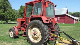 Bush Mowing with the Belarus