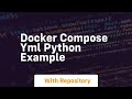docker compose yml python example