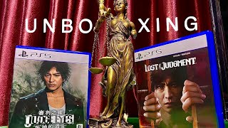 Judge Eyes \u0026 Lost Judgment (PS5) | UNBOXING