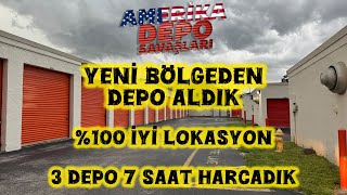 Yeni bölgeden depo aldık / 3 depo 7 saat harcadık