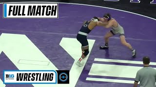 133: #3 Roman Bravo-Young (Penn State) vs. Dylan Utterback (Northwestern) | 2021 B1G Wrestling