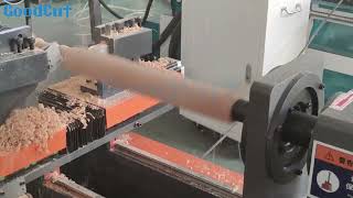 GoodCut GC1220WL wood lathe machine How to make Baseball bat Table leg