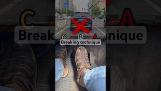 Breaking correctly #shorts #youtubeshorts #car