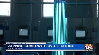 Knox County Detention Center using UV light machine to 'zap' COVID-19 off surfaces