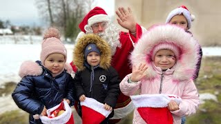 Kerstfeest voor gevluchte weeskinderen in Oekraïne