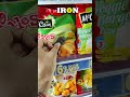 Extracting Iron From Food #shorts #bluebox