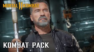 MK11 Kombat Pack | Terminator T-800 Official Gameplay Trailer | Mortal Kombat