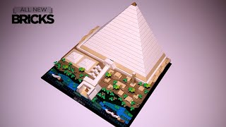 Lego Architecture 21058 Great Pyramid of Giza Speed Build
