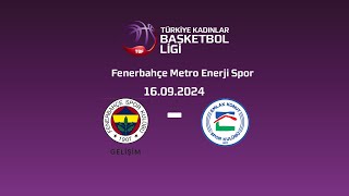 Fenerbahçe Gelişim - Emlak Konut Gelişim TKBL 1.Hafta