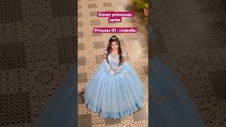 Cinderella outfit 👸(day :01 of disney princesses series ) #dressmaking #shortsvideo #stitching