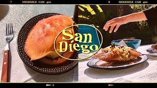 vlog 🇺🇸Travel California 🦀Dungeness CrabㅣBeautiful SunsetㅣSan Diego to LAㅣ4KㅣEng