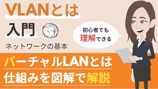 VLAN（仮想LAN、バーチャルLAN）とは