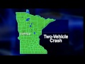 Two-Vehicle Crash Near Cushing - Lakeland News at Ten - January 7, 2014