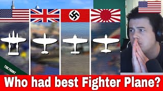 American Reacts Which Country had the Most Effective Fighter Planes in World War 2?