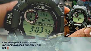 Cara Seting G SHOCK GW9400 RANGEMAN ORI BM