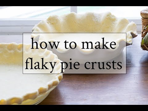 How To Make The Best Pie Crust - YouTube