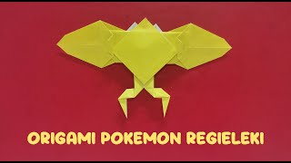 Origami Pokemon Regieleki Easy - How To Make Pokemon Regieleki Easy