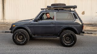 Charged Lada 4x4 Niva in UAE | Заряженная Нива в Арабских Эмиратах