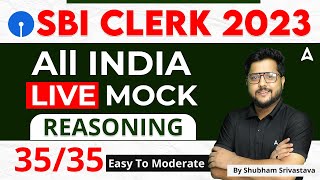 SBI Clerk 2023 | SBI Clerk Reasoning Mock Test | By Shubham Srivastava