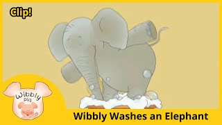 Wibbly Pig - Wibbly Washes an Elephant