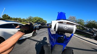 Yz125 Supermoto Vs S63 AMG Mercedes