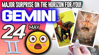 Gemini ♊😲MAJOR SURPRISE ON THE HORIZON FOR YOU❗️💖 horoscope for today MAY 24 2026 ♊ #gemini tarot