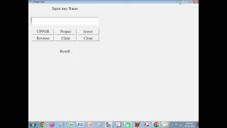 VB6 String Manipulation | Uppercase, Lowercase, Proper Case & Reverse | Easy Project